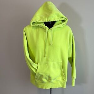 TNA Neon Green Hoodie